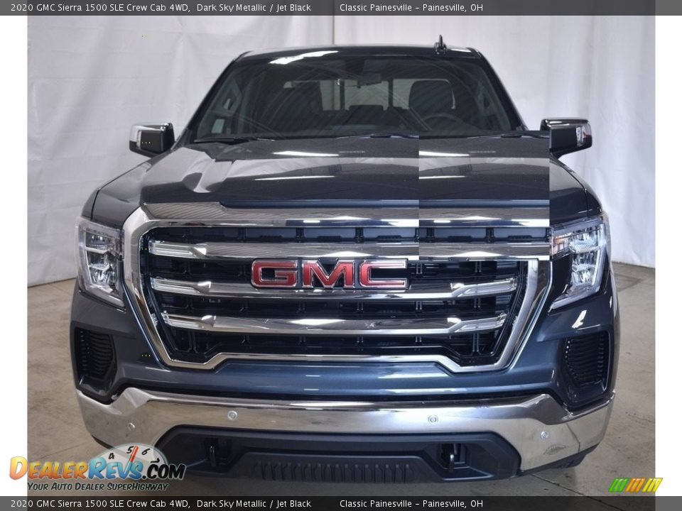 2020 GMC Sierra 1500 SLE Crew Cab 4WD Dark Sky Metallic / Jet Black Photo #4