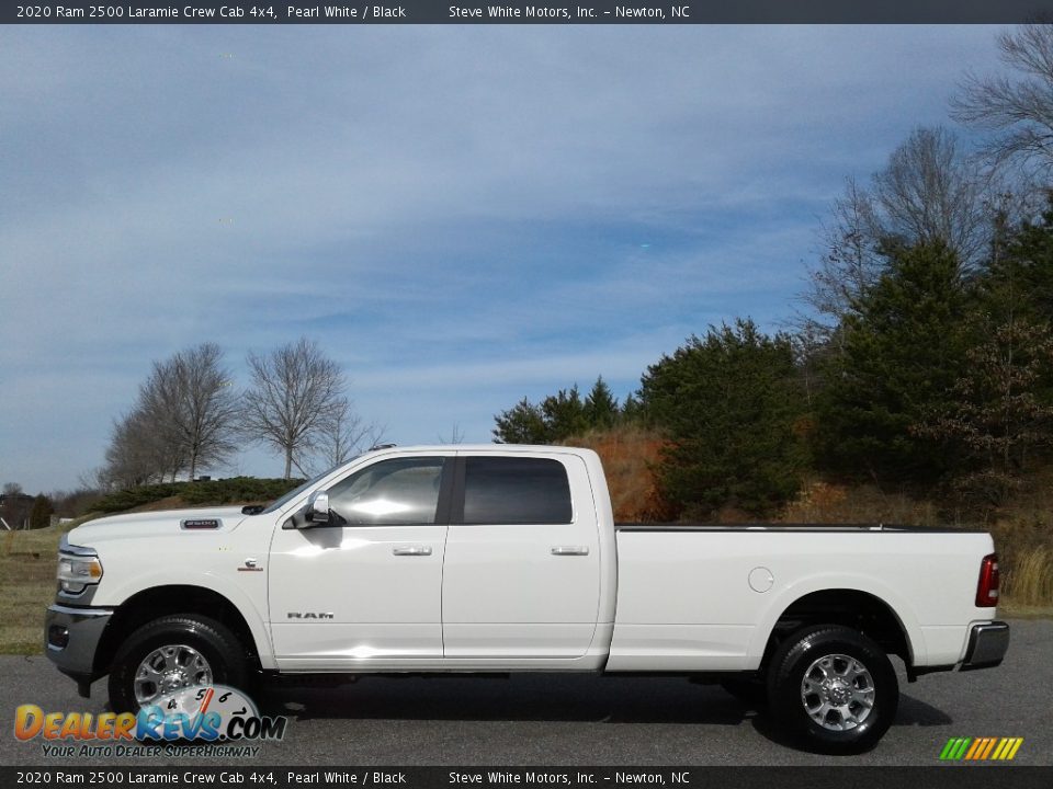 Pearl White 2020 Ram 2500 Laramie Crew Cab 4x4 Photo #1