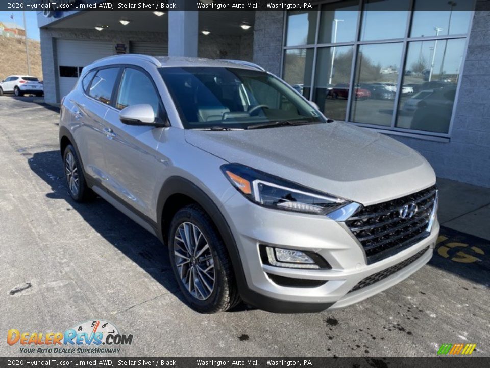 2020 Hyundai Tucson Limited AWD Stellar Silver / Black Photo #2