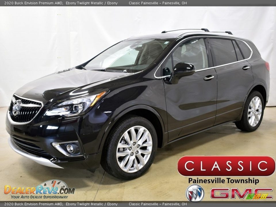 2020 Buick Envision Premium AWD Ebony Twilight Metallic / Ebony Photo #1