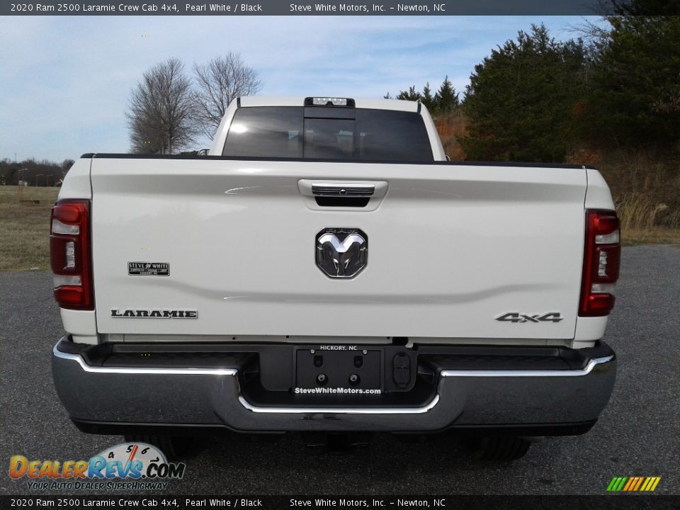 2020 Ram 2500 Laramie Crew Cab 4x4 Pearl White / Black Photo #7