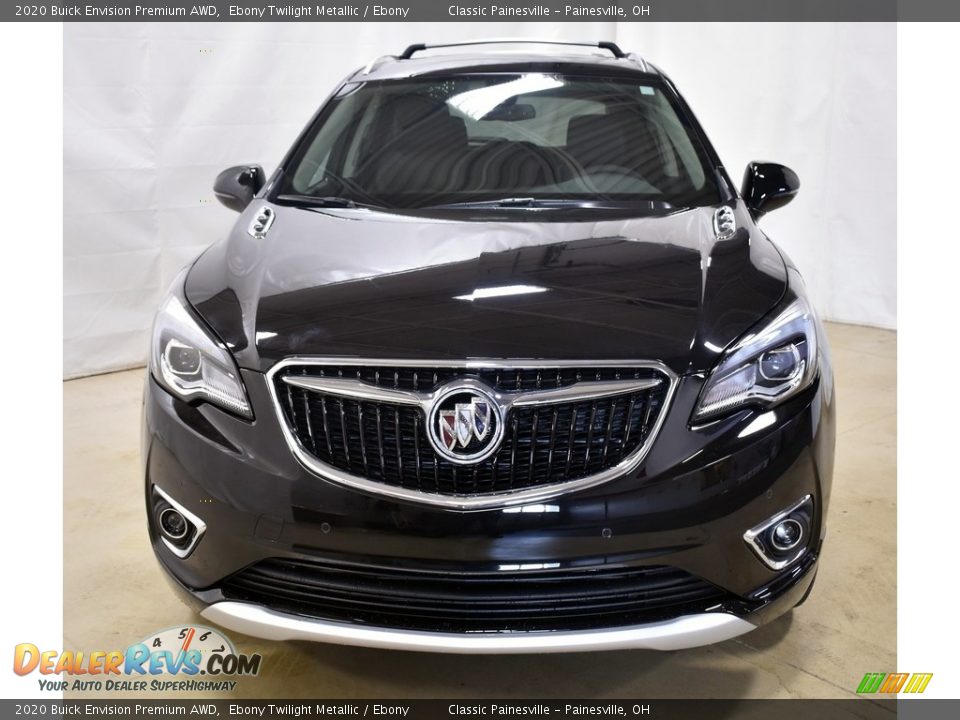 2020 Buick Envision Premium AWD Ebony Twilight Metallic / Ebony Photo #4