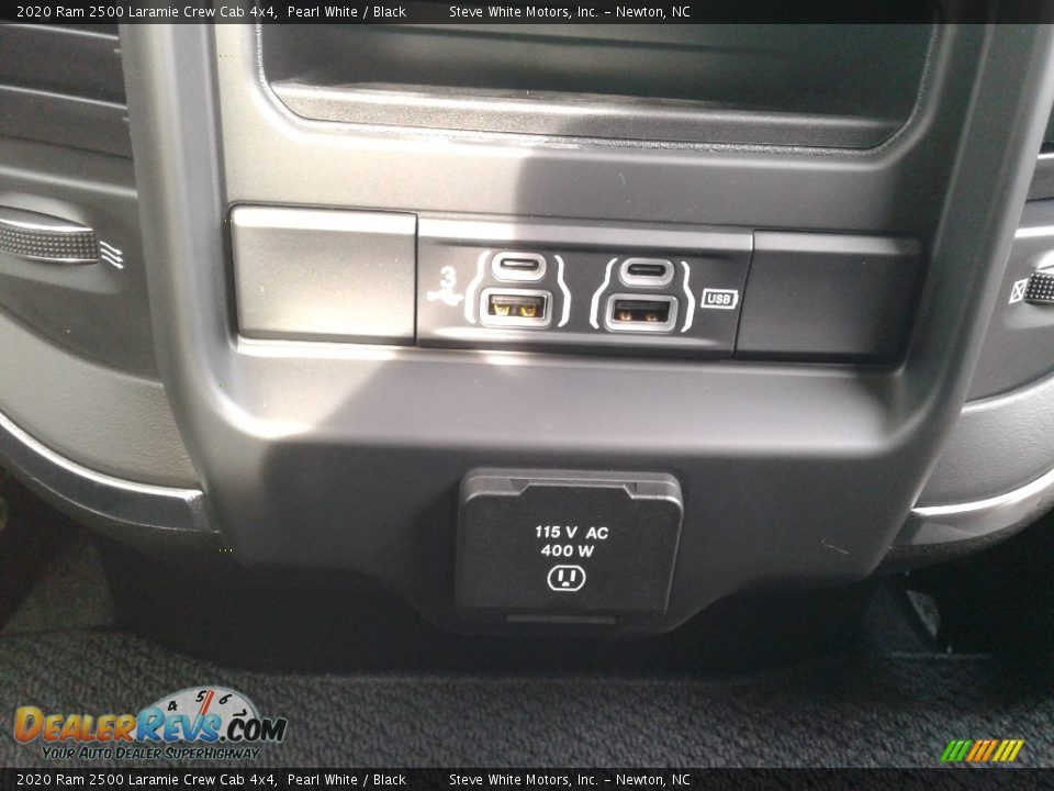 2020 Ram 2500 Laramie Crew Cab 4x4 Pearl White / Black Photo #18