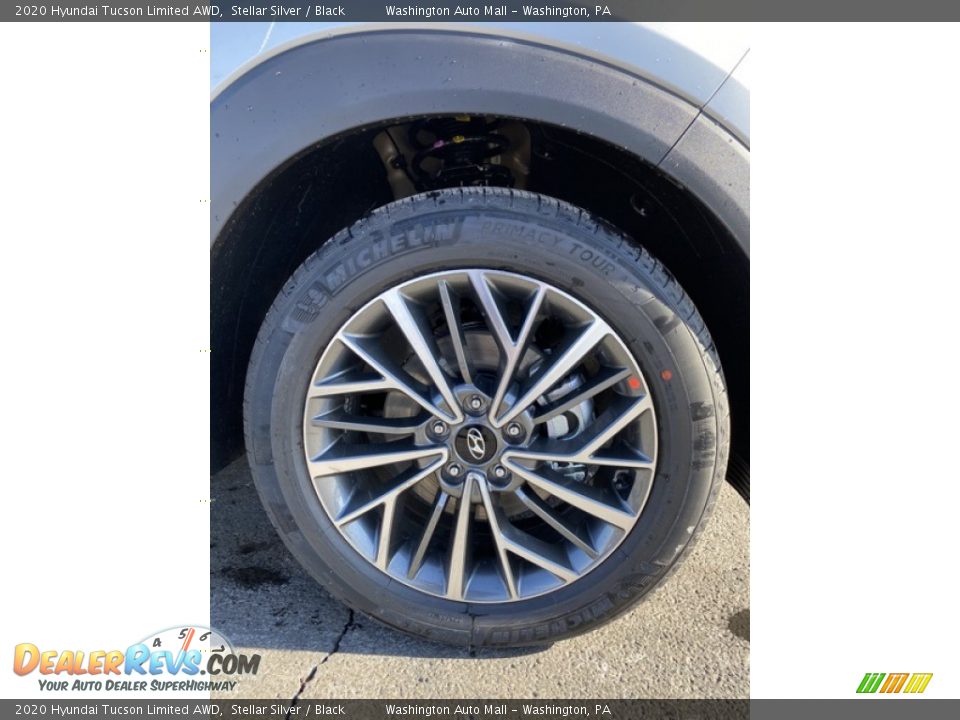 2020 Hyundai Tucson Limited AWD Stellar Silver / Black Photo #29