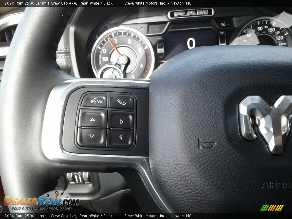 2020 Ram 2500 Laramie Crew Cab 4x4 Steering Wheel Photo #24