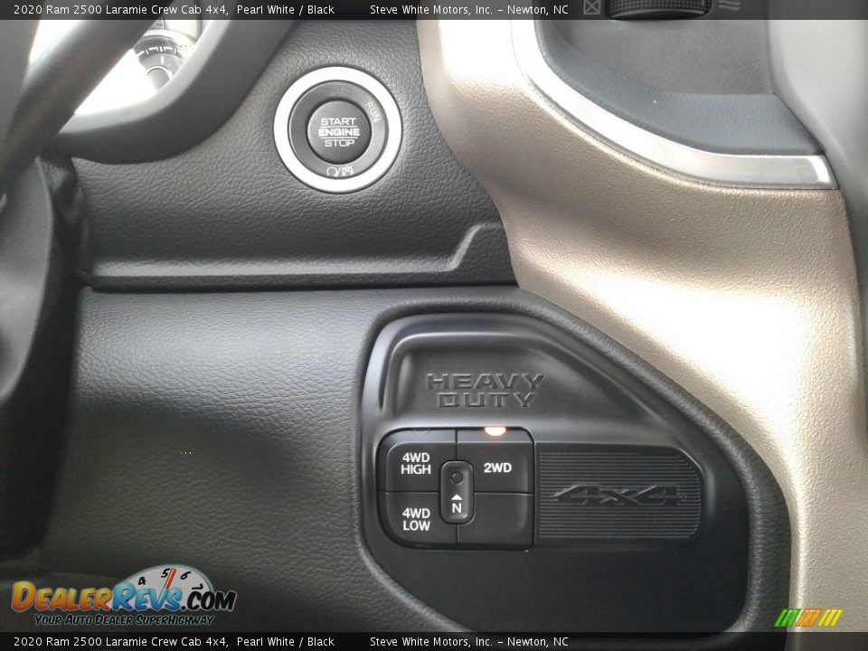 2020 Ram 2500 Laramie Crew Cab 4x4 Pearl White / Black Photo #27
