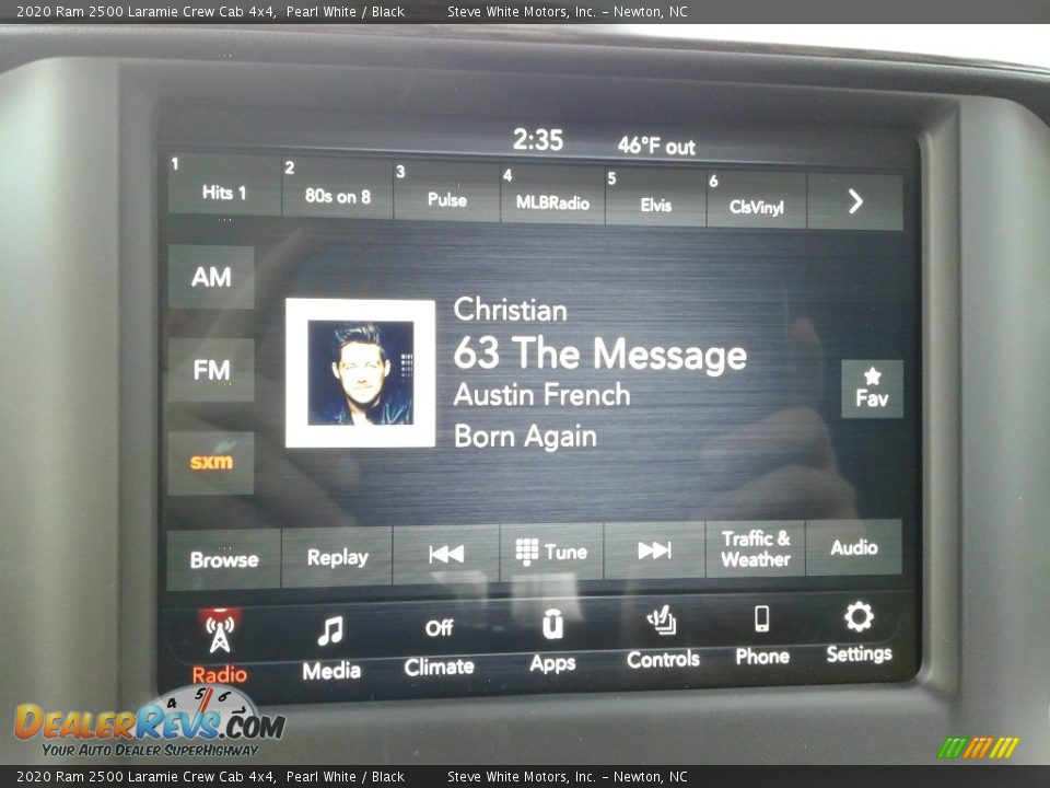 Controls of 2020 Ram 2500 Laramie Crew Cab 4x4 Photo #29