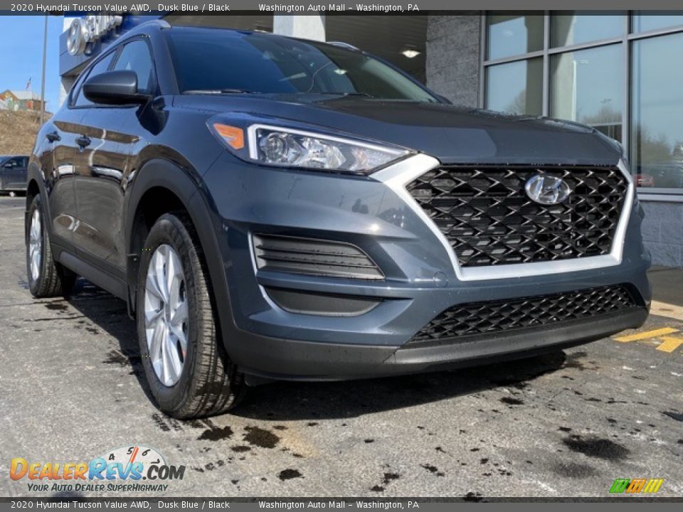 2020 Hyundai Tucson Value AWD Dusk Blue / Black Photo #1