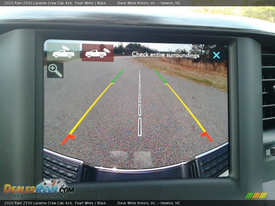 2020 Ram 2500 Laramie Crew Cab 4x4 Pearl White / Black Photo #31