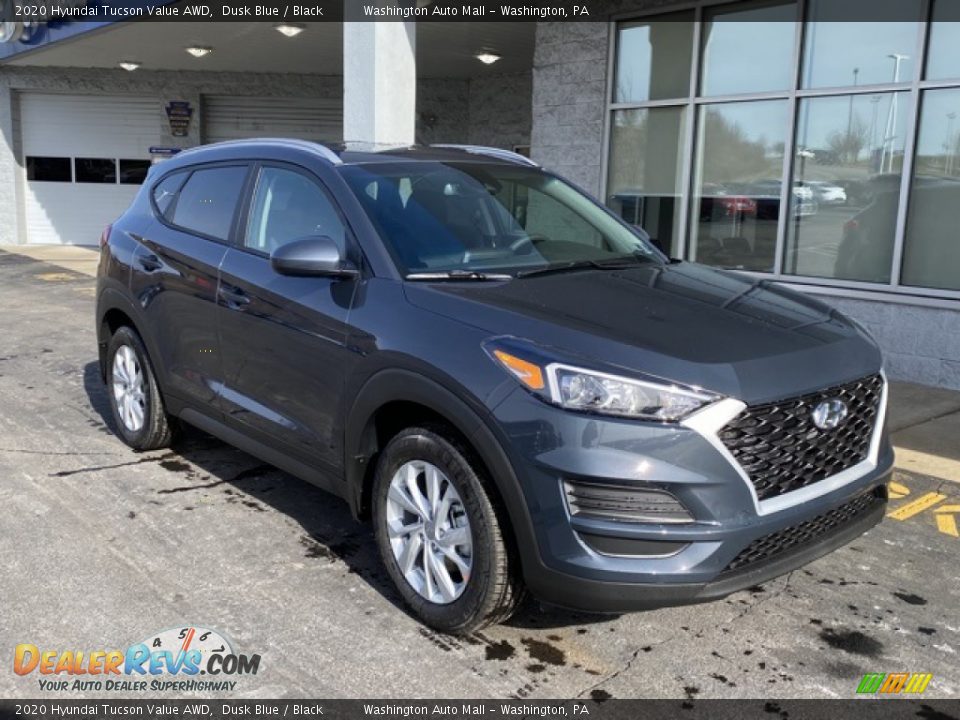 2020 Hyundai Tucson Value AWD Dusk Blue / Black Photo #2