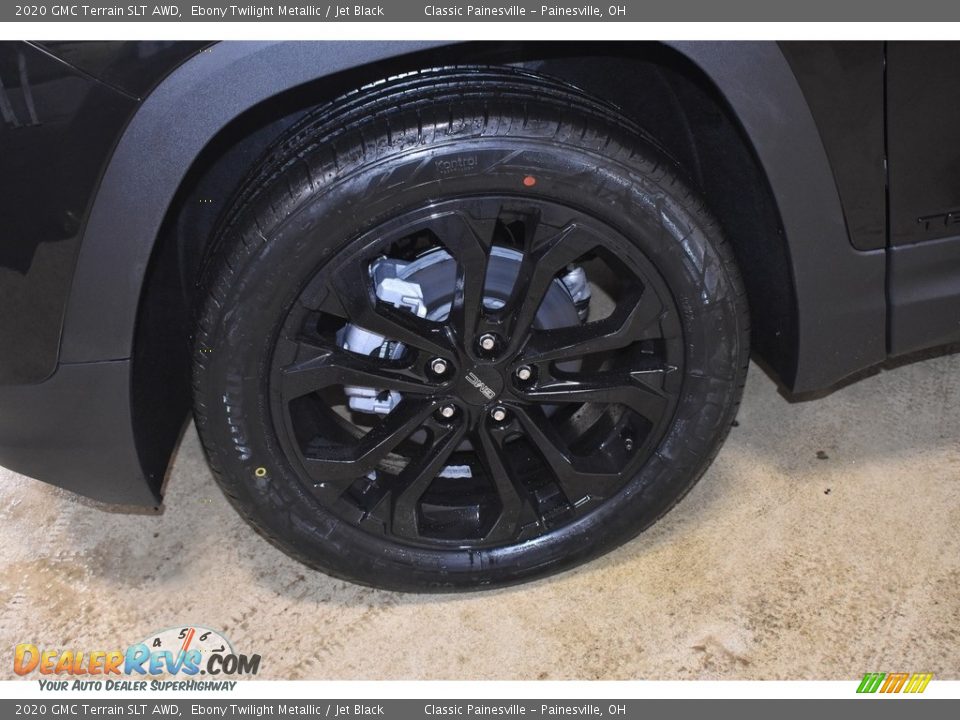 2020 GMC Terrain SLT AWD Ebony Twilight Metallic / Jet Black Photo #5