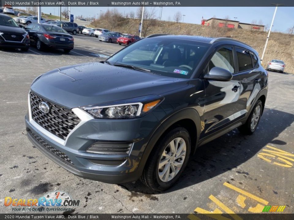 2020 Hyundai Tucson Value AWD Dusk Blue / Black Photo #7