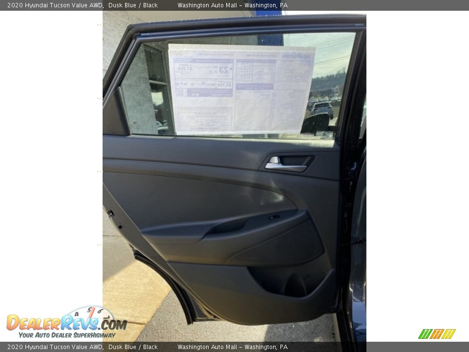 2020 Hyundai Tucson Value AWD Dusk Blue / Black Photo #17