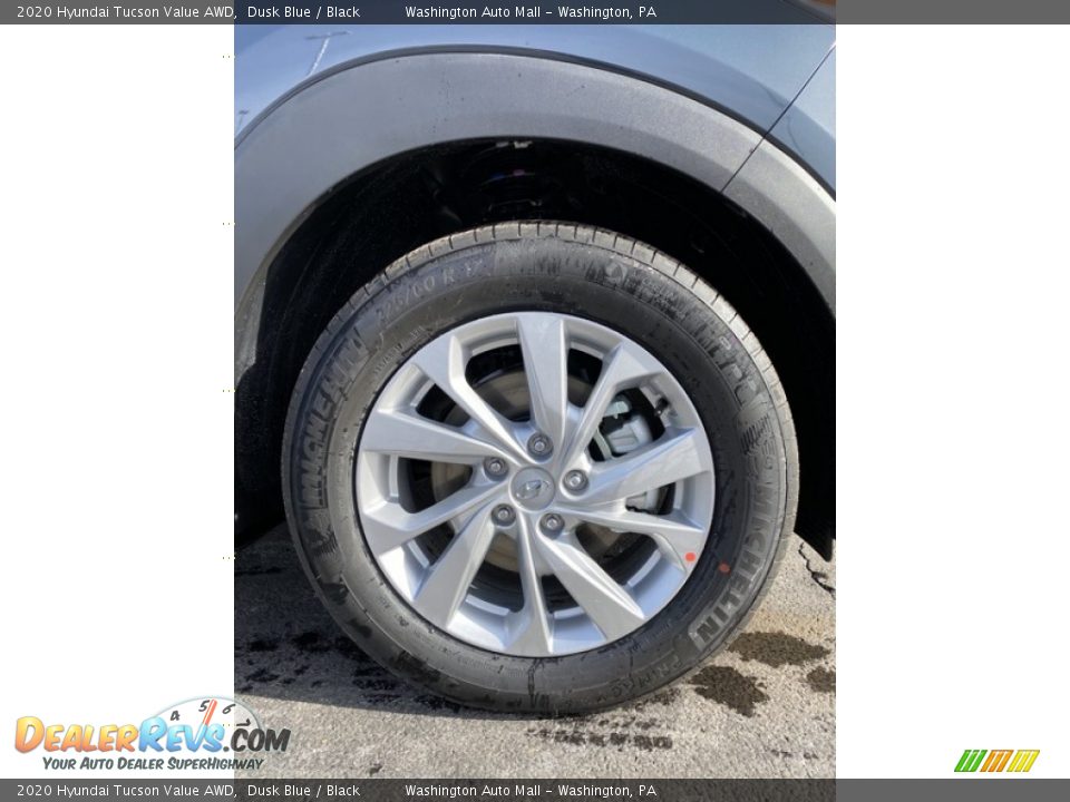 2020 Hyundai Tucson Value AWD Dusk Blue / Black Photo #27