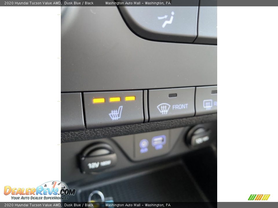 2020 Hyundai Tucson Value AWD Dusk Blue / Black Photo #35