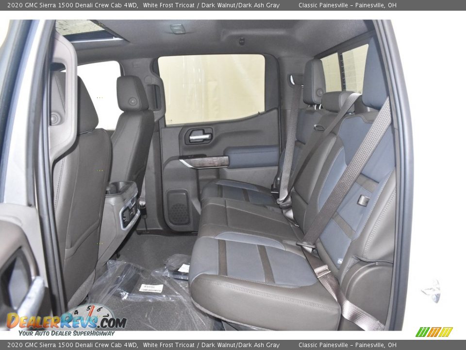 Rear Seat of 2020 GMC Sierra 1500 Denali Crew Cab 4WD Photo #6