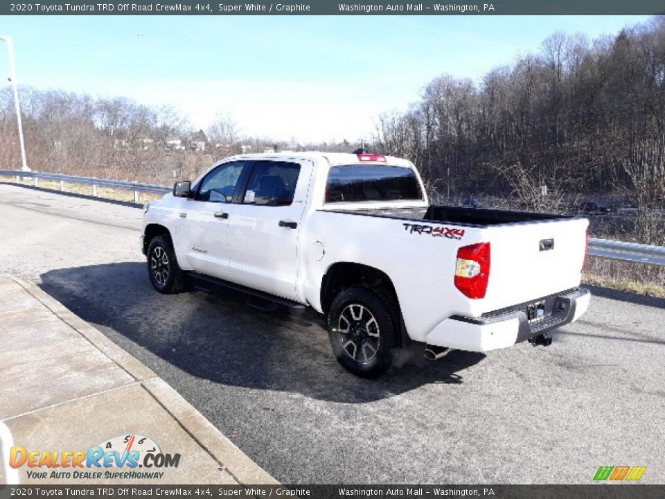 2020 Toyota Tundra TRD Off Road CrewMax 4x4 Super White / Graphite Photo #2