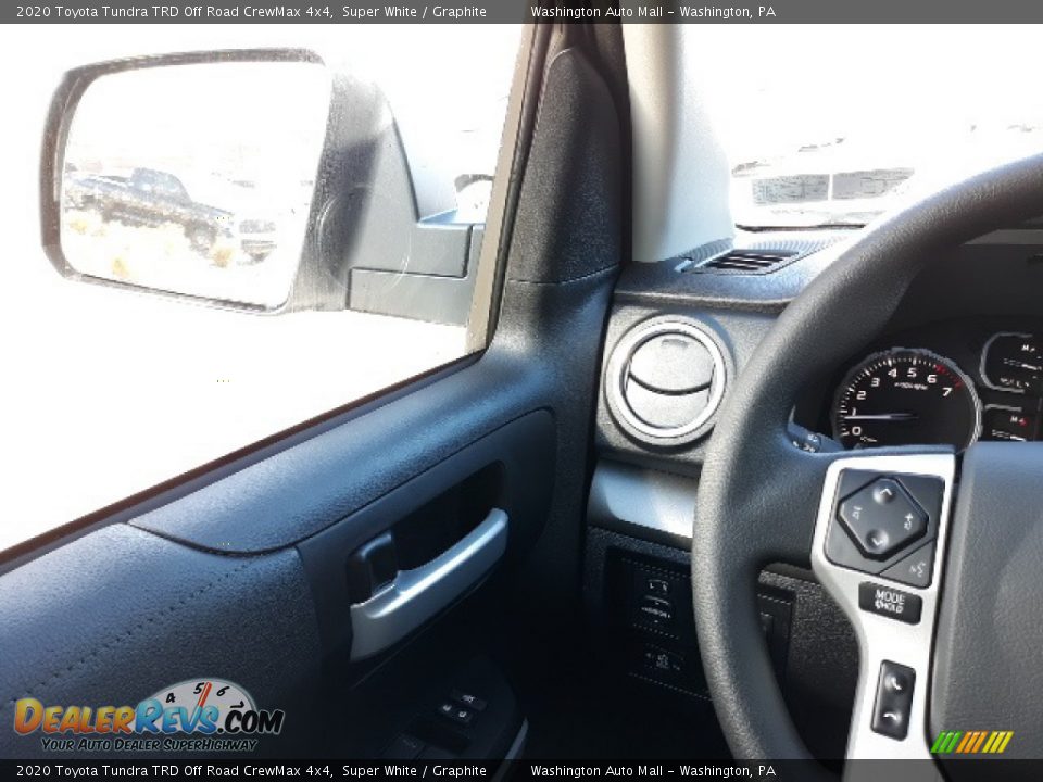 2020 Toyota Tundra TRD Off Road CrewMax 4x4 Super White / Graphite Photo #7