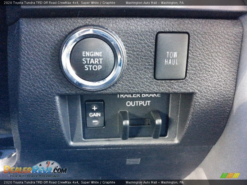 2020 Toyota Tundra TRD Off Road CrewMax 4x4 Super White / Graphite Photo #10