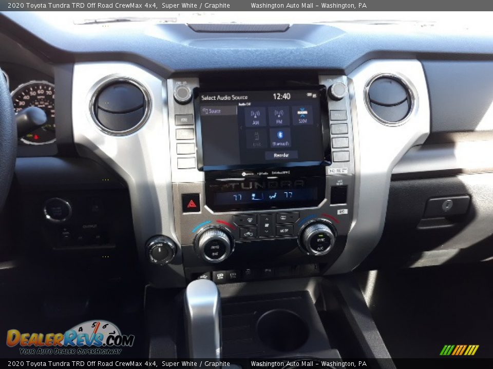 2020 Toyota Tundra TRD Off Road CrewMax 4x4 Super White / Graphite Photo #11