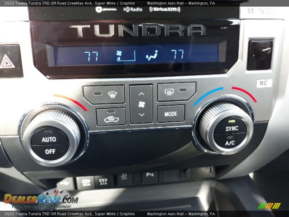 2020 Toyota Tundra TRD Off Road CrewMax 4x4 Super White / Graphite Photo #13