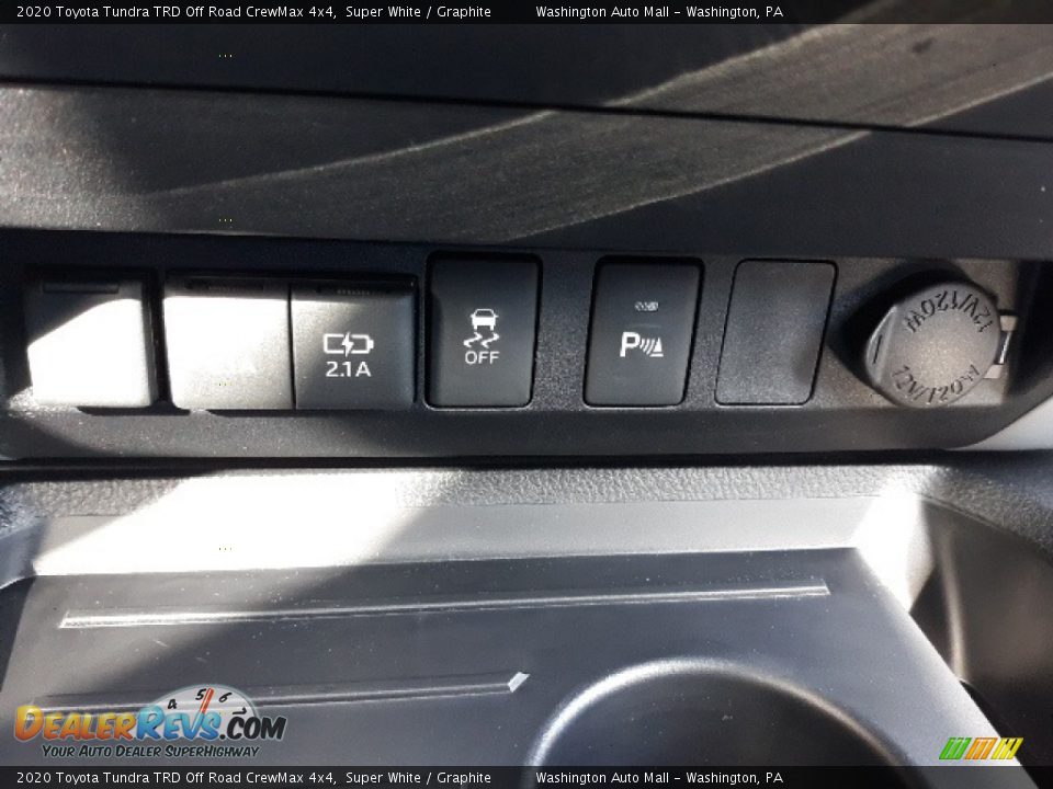 2020 Toyota Tundra TRD Off Road CrewMax 4x4 Super White / Graphite Photo #14