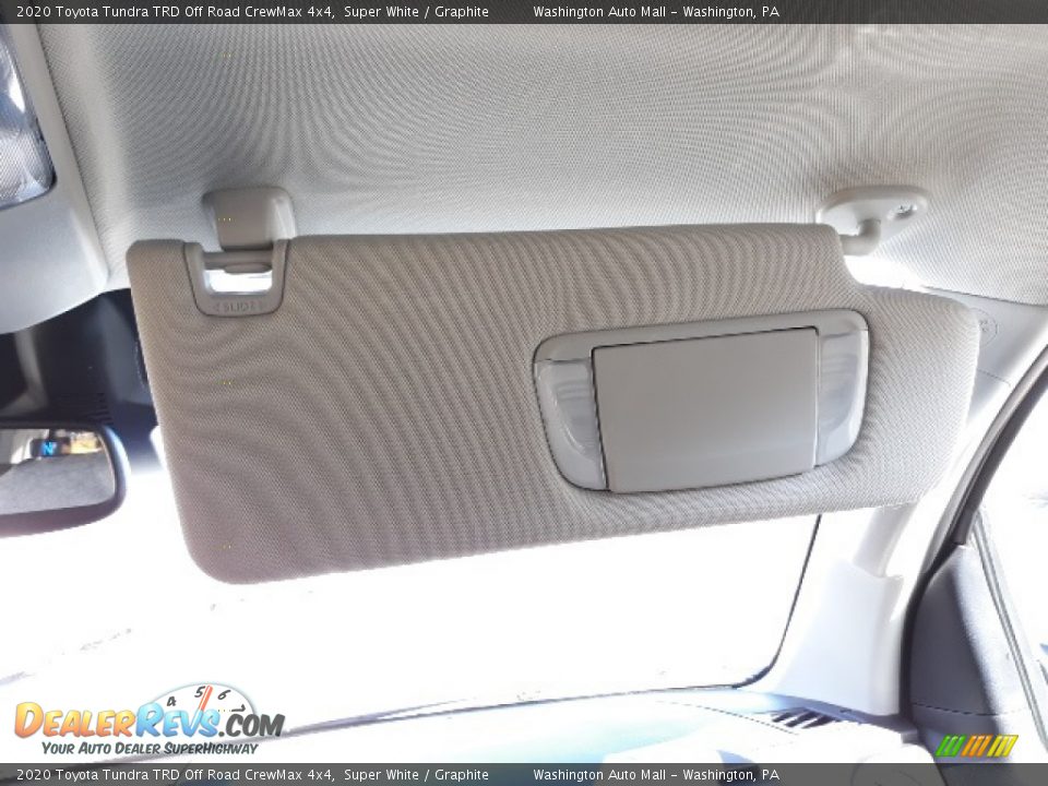 2020 Toyota Tundra TRD Off Road CrewMax 4x4 Super White / Graphite Photo #20