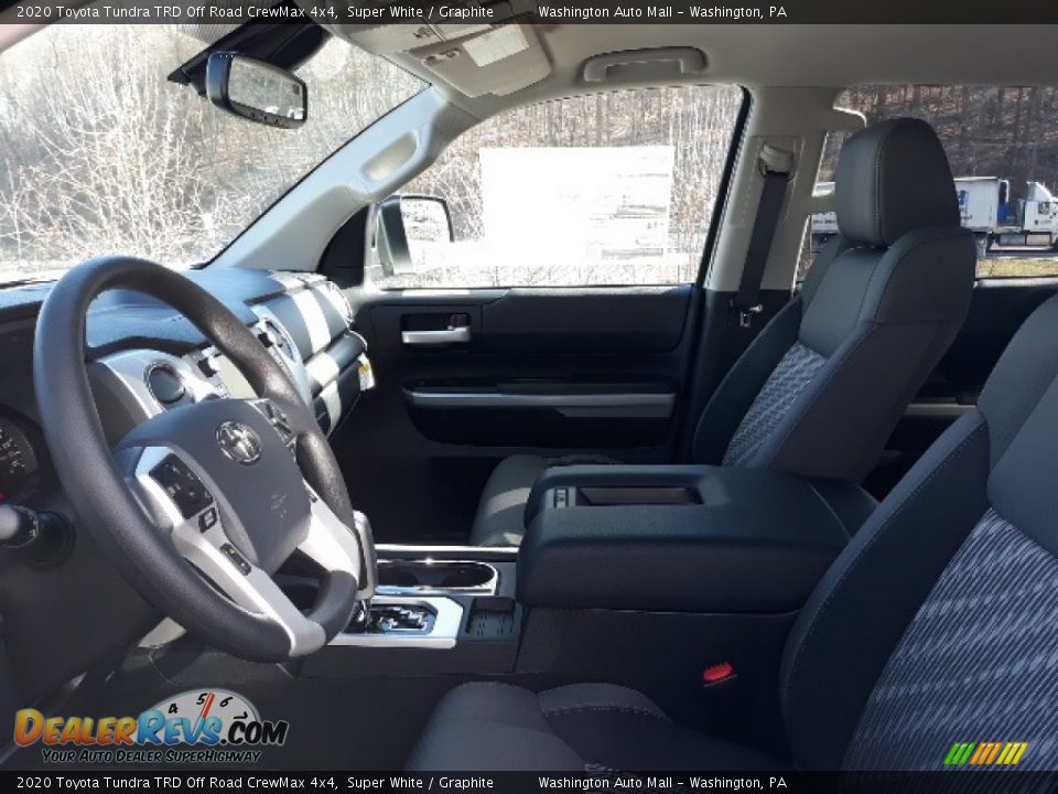 2020 Toyota Tundra TRD Off Road CrewMax 4x4 Super White / Graphite Photo #21