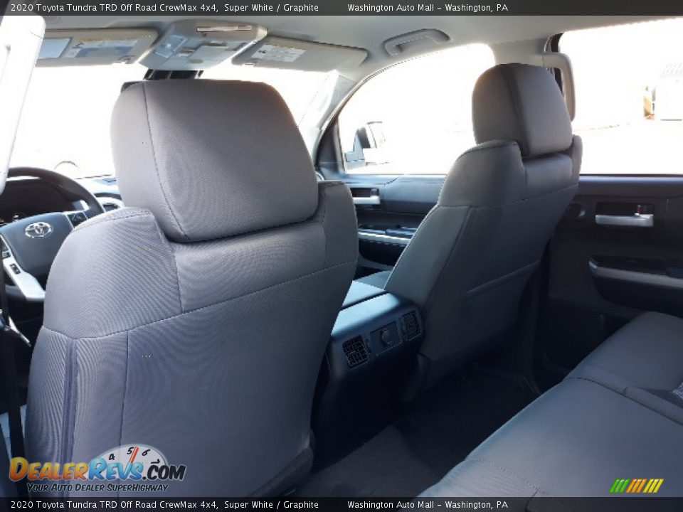 2020 Toyota Tundra TRD Off Road CrewMax 4x4 Super White / Graphite Photo #25
