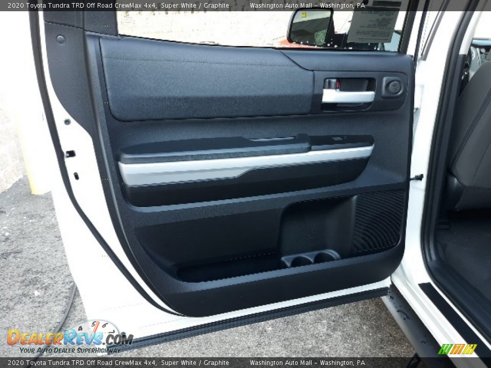 2020 Toyota Tundra TRD Off Road CrewMax 4x4 Super White / Graphite Photo #29