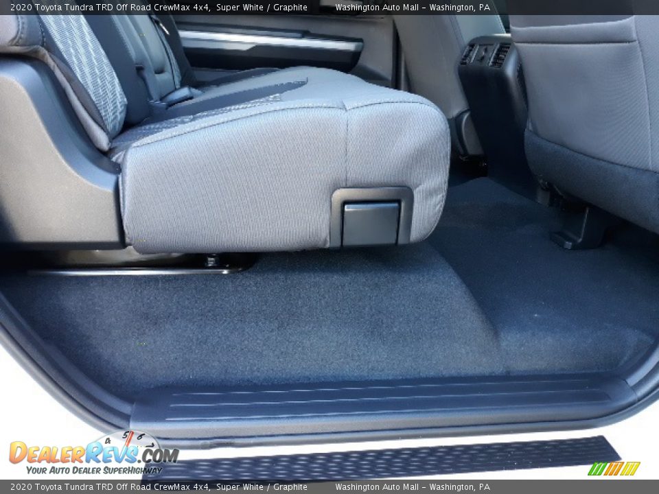 2020 Toyota Tundra TRD Off Road CrewMax 4x4 Super White / Graphite Photo #33