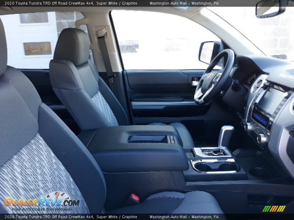 2020 Toyota Tundra TRD Off Road CrewMax 4x4 Super White / Graphite Photo #36
