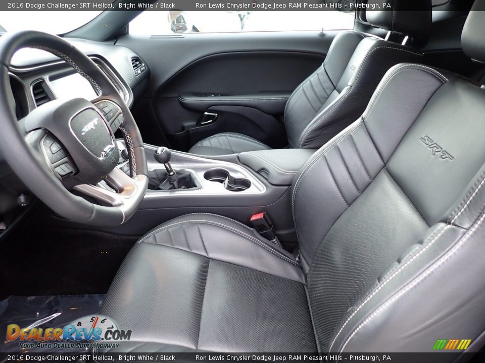 Front Seat of 2016 Dodge Challenger SRT Hellcat Photo #11