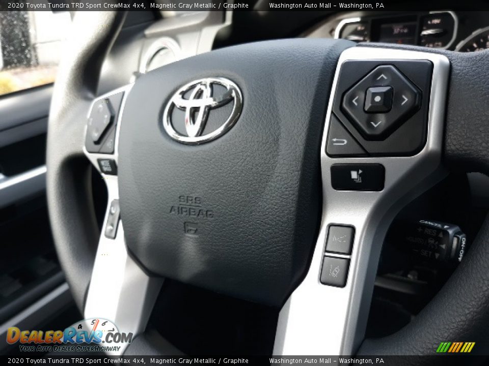 2020 Toyota Tundra TRD Sport CrewMax 4x4 Magnetic Gray Metallic / Graphite Photo #6