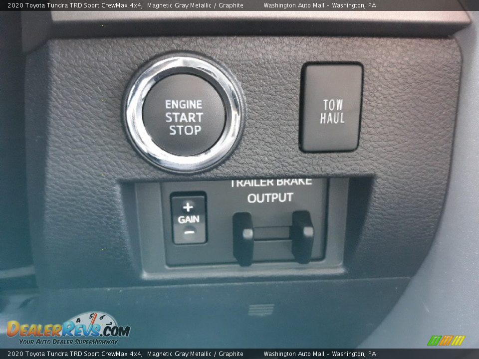 2020 Toyota Tundra TRD Sport CrewMax 4x4 Magnetic Gray Metallic / Graphite Photo #10