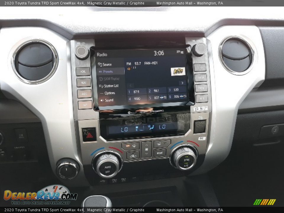2020 Toyota Tundra TRD Sport CrewMax 4x4 Magnetic Gray Metallic / Graphite Photo #11