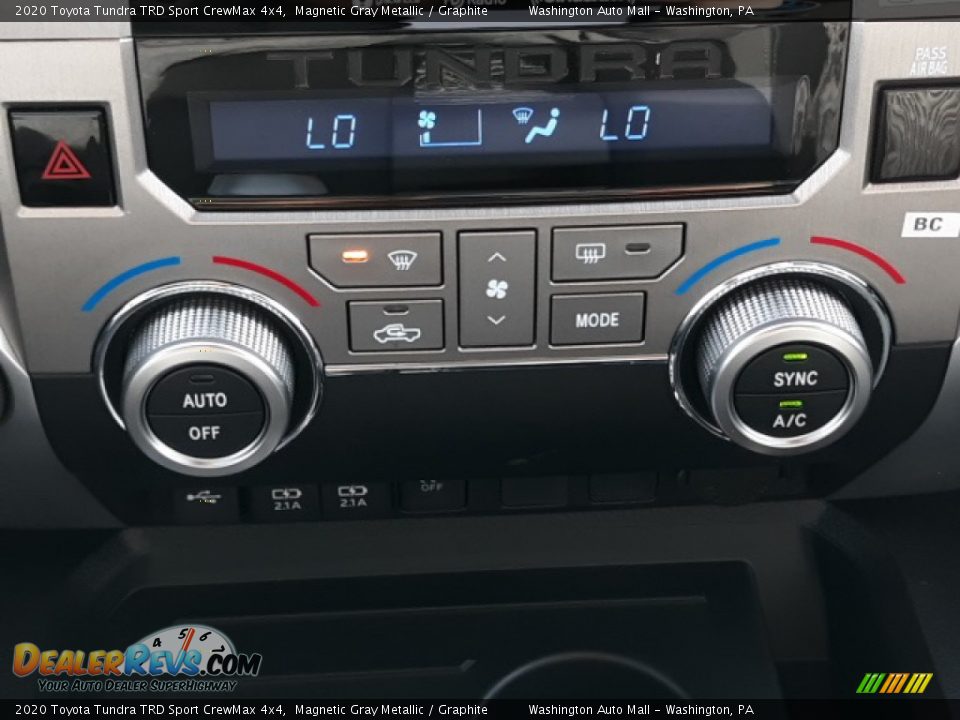 2020 Toyota Tundra TRD Sport CrewMax 4x4 Magnetic Gray Metallic / Graphite Photo #14