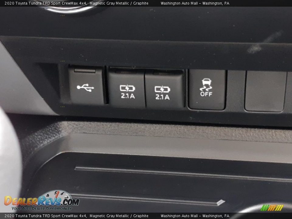 2020 Toyota Tundra TRD Sport CrewMax 4x4 Magnetic Gray Metallic / Graphite Photo #16