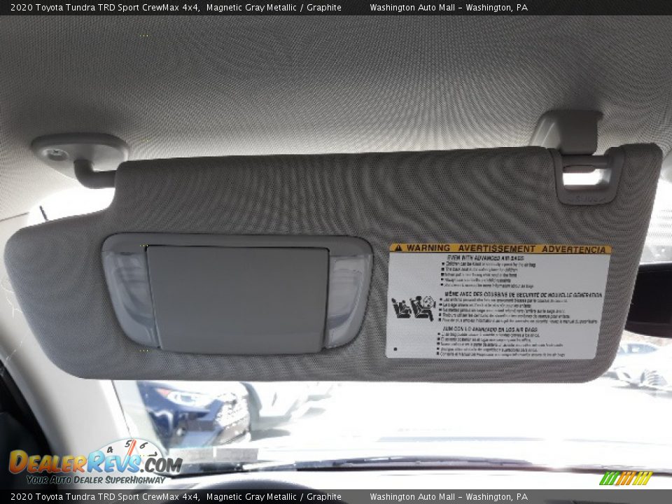 2020 Toyota Tundra TRD Sport CrewMax 4x4 Magnetic Gray Metallic / Graphite Photo #21
