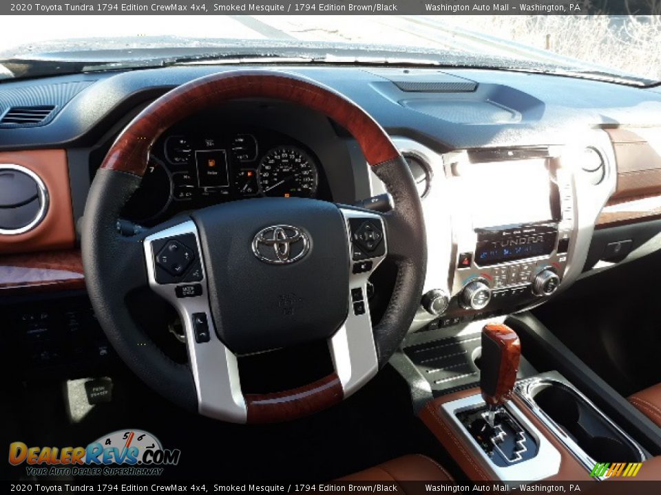 2020 Toyota Tundra 1794 Edition CrewMax 4x4 Smoked Mesquite / 1794 Edition Brown/Black Photo #3