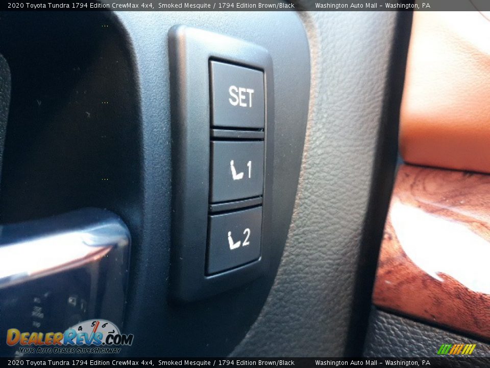 2020 Toyota Tundra 1794 Edition CrewMax 4x4 Smoked Mesquite / 1794 Edition Brown/Black Photo #9