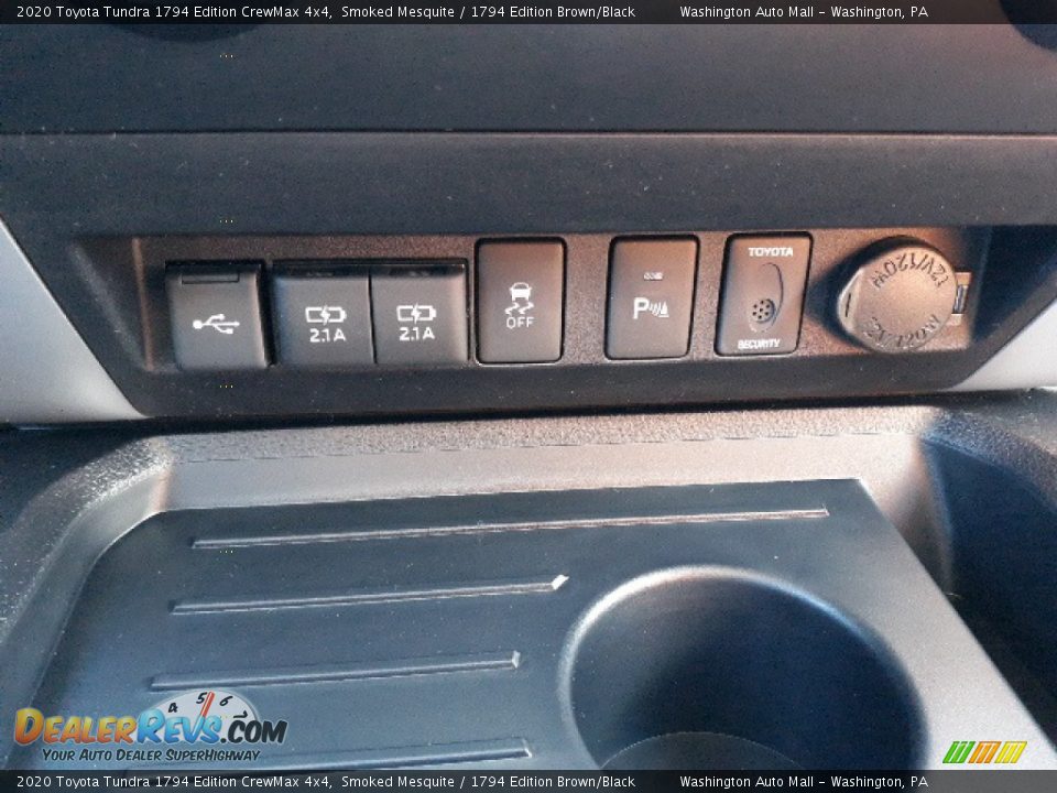 2020 Toyota Tundra 1794 Edition CrewMax 4x4 Smoked Mesquite / 1794 Edition Brown/Black Photo #16