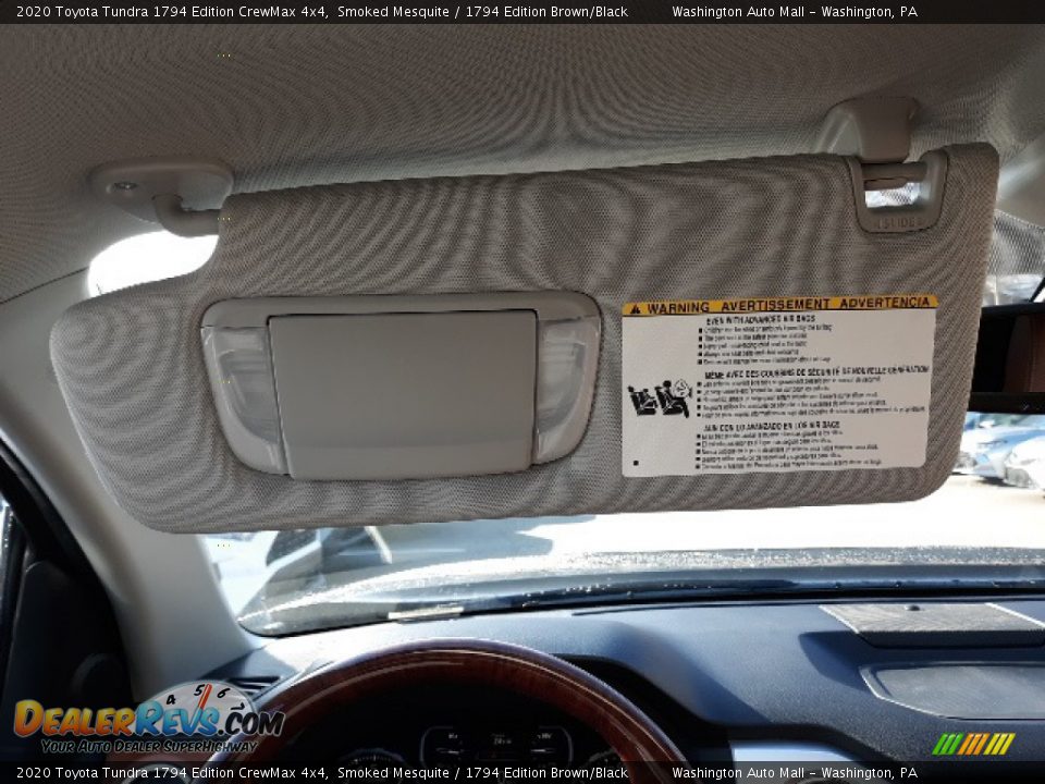 2020 Toyota Tundra 1794 Edition CrewMax 4x4 Smoked Mesquite / 1794 Edition Brown/Black Photo #21