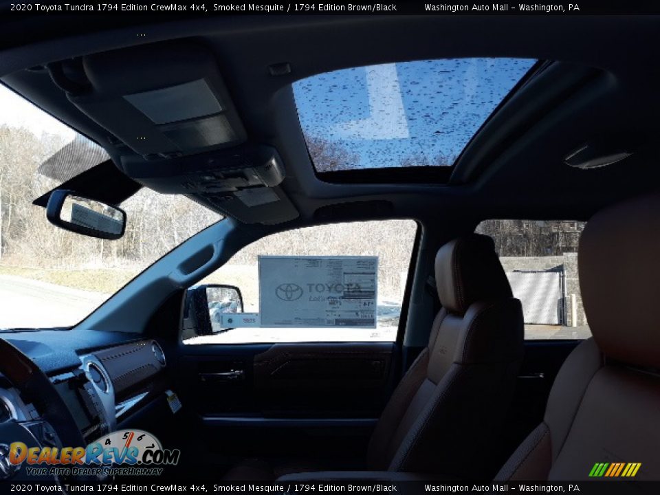 2020 Toyota Tundra 1794 Edition CrewMax 4x4 Smoked Mesquite / 1794 Edition Brown/Black Photo #25