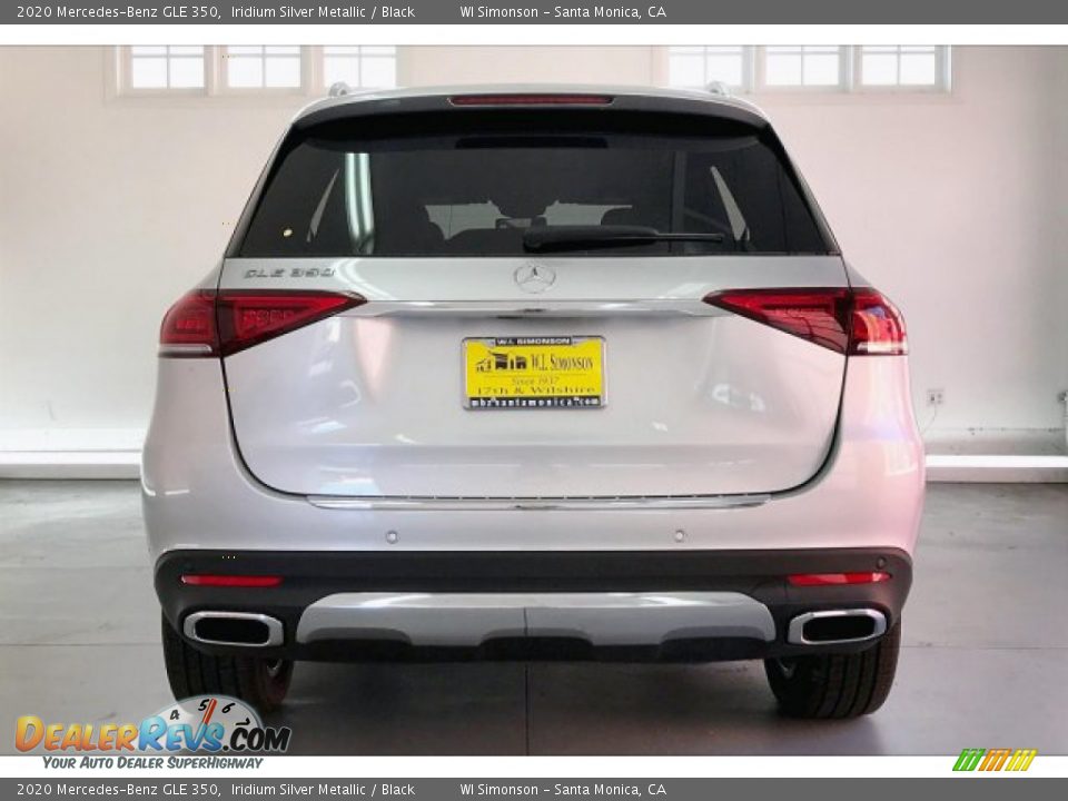 2020 Mercedes-Benz GLE 350 Iridium Silver Metallic / Black Photo #3