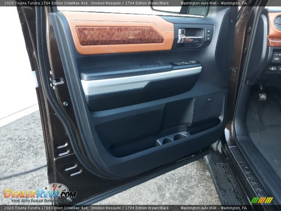 2020 Toyota Tundra 1794 Edition CrewMax 4x4 Smoked Mesquite / 1794 Edition Brown/Black Photo #27