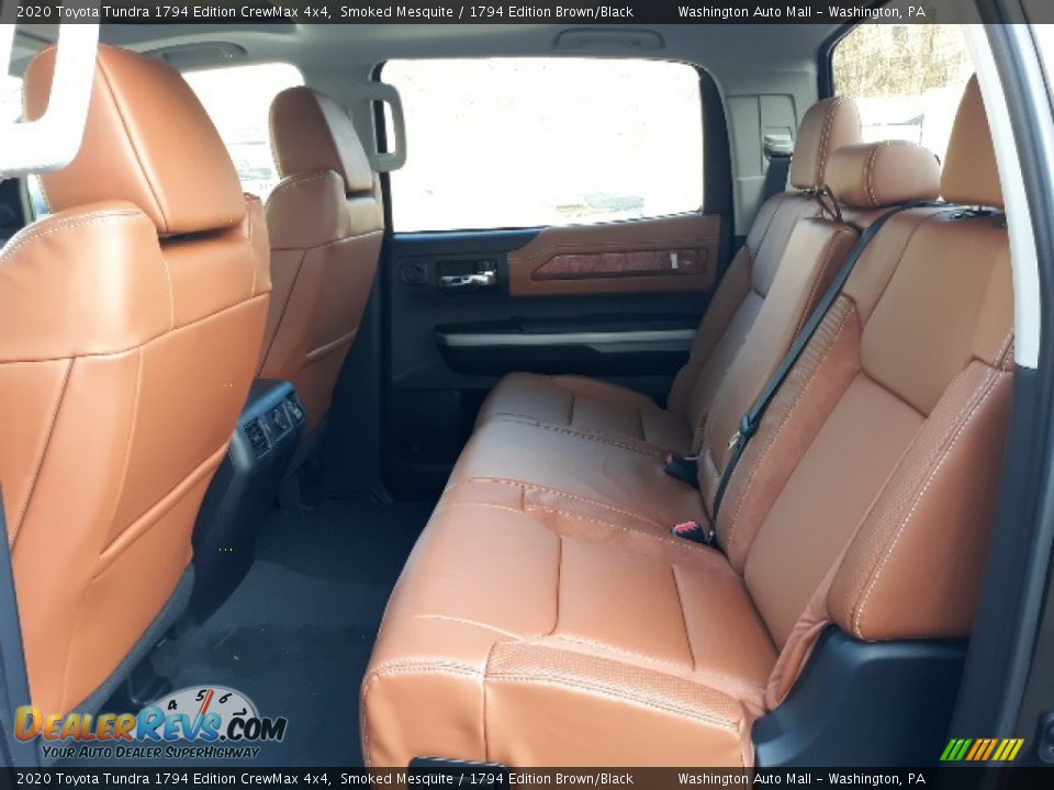 Rear Seat of 2020 Toyota Tundra 1794 Edition CrewMax 4x4 Photo #29