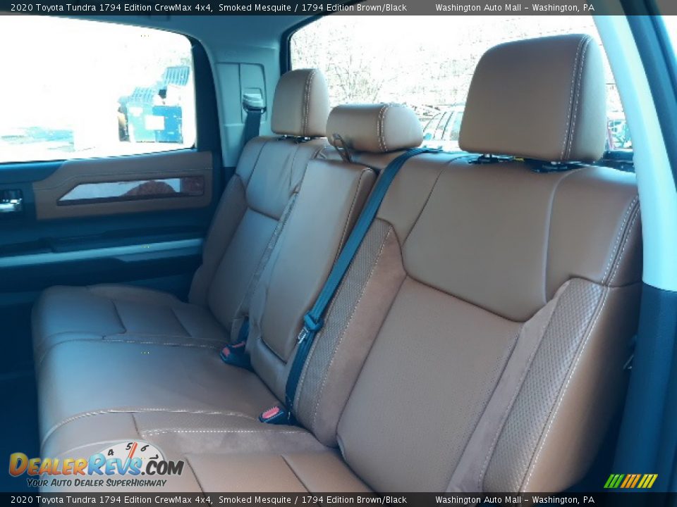 Rear Seat of 2020 Toyota Tundra 1794 Edition CrewMax 4x4 Photo #30