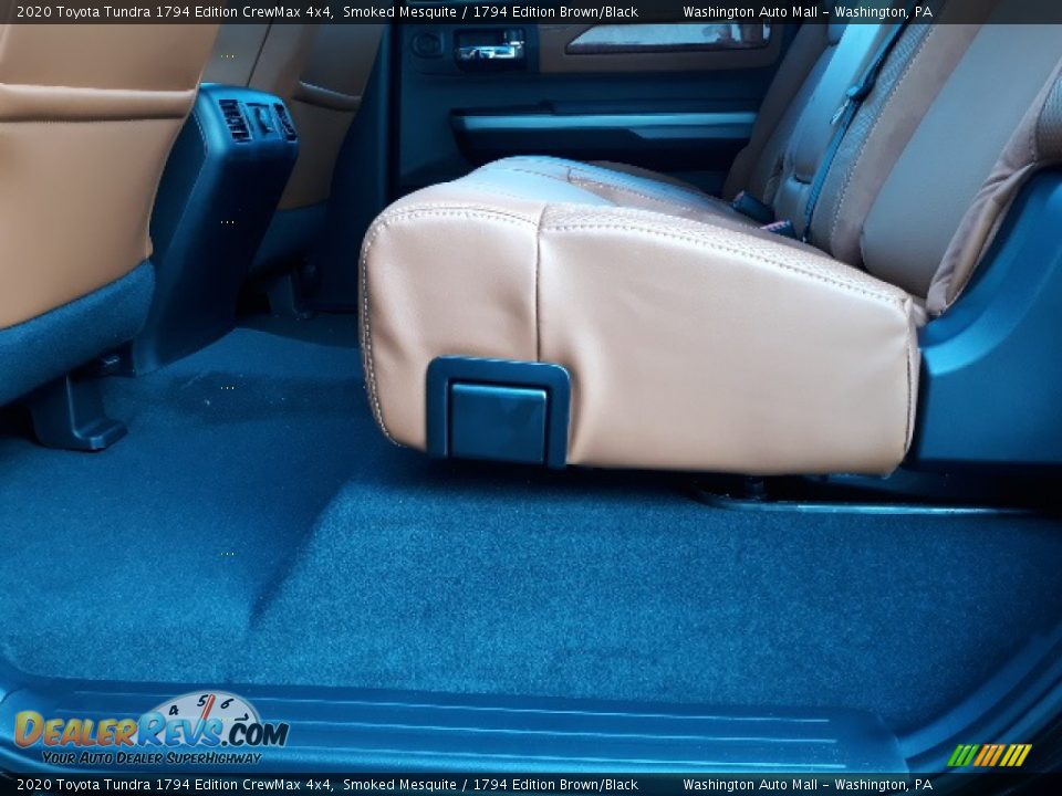 Rear Seat of 2020 Toyota Tundra 1794 Edition CrewMax 4x4 Photo #31