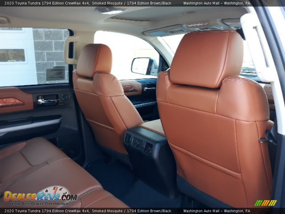 Rear Seat of 2020 Toyota Tundra 1794 Edition CrewMax 4x4 Photo #33